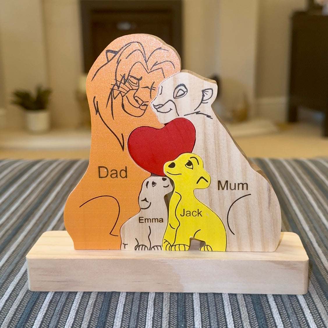 Custom Family Lions