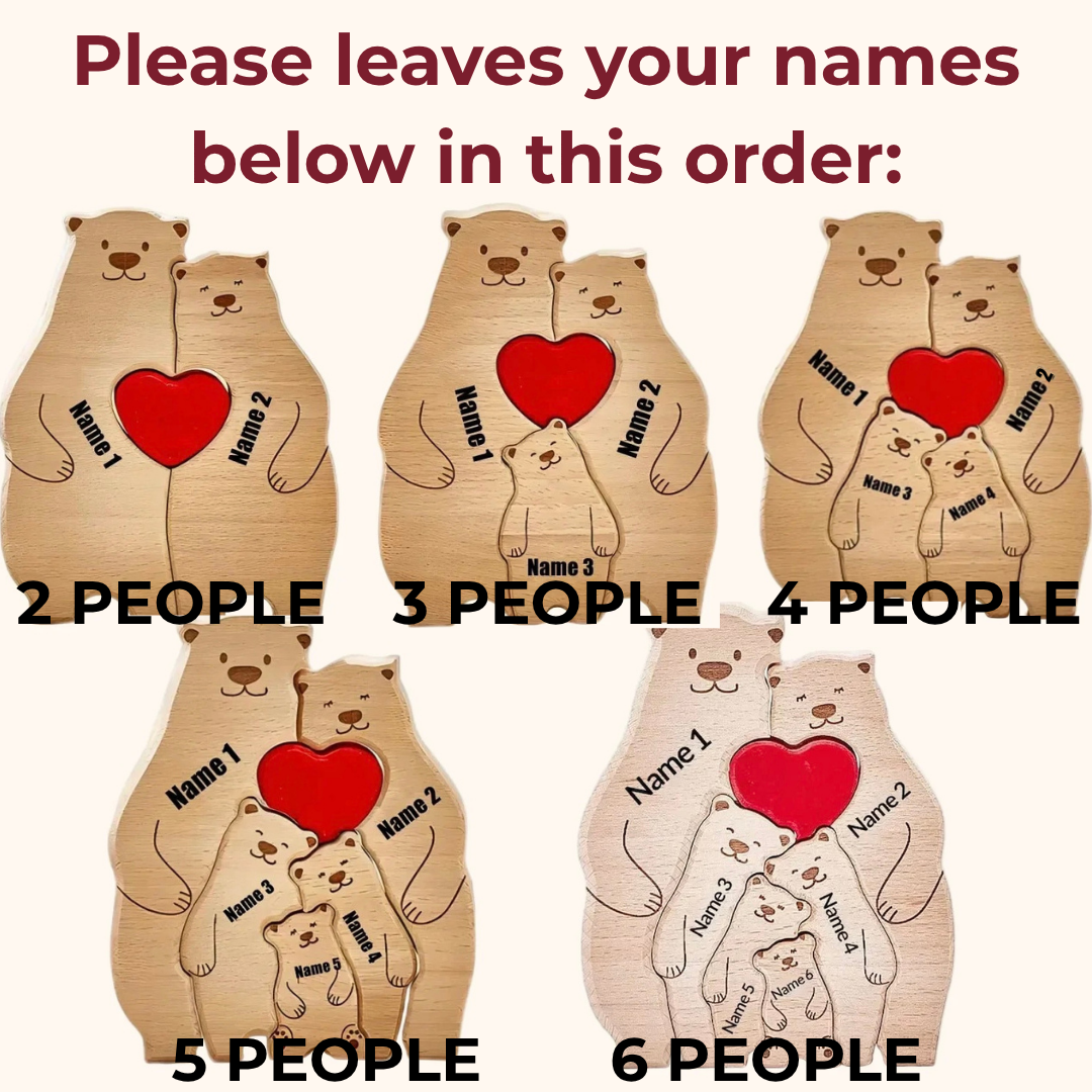 Custom Family Bears