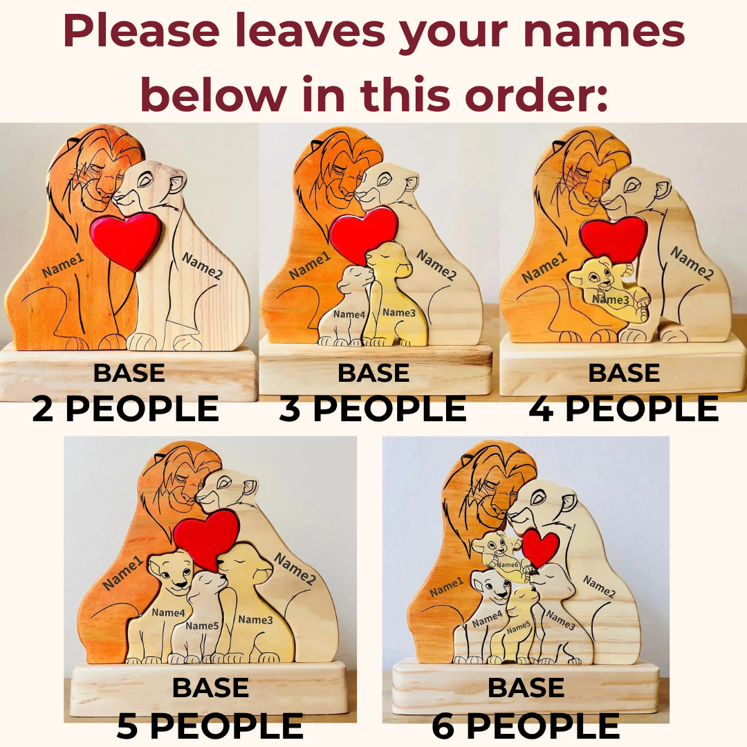 Custom Family Lions