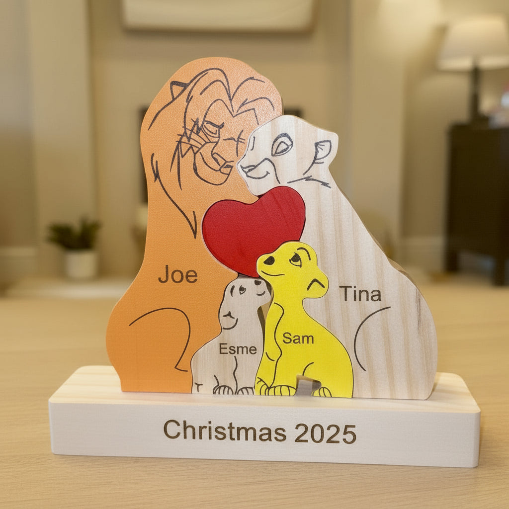 Personalised Family Lions