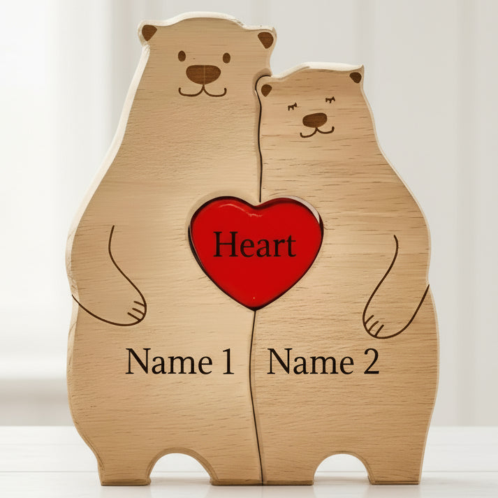 Premium Personalised Family Bears