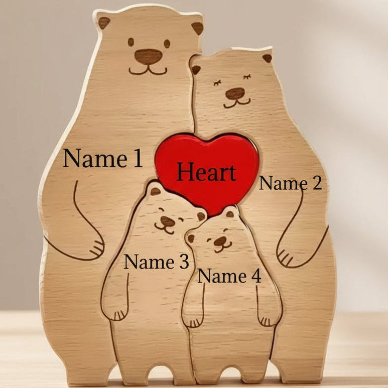 Premium Personalised Family Bears