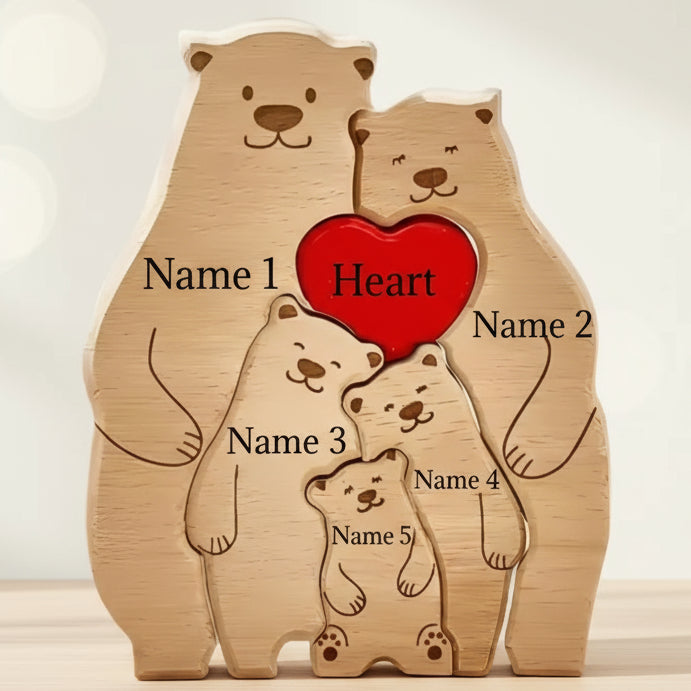 Premium Personalised Family Bears