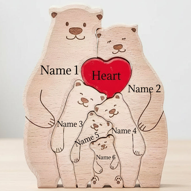 Premium Personalised Family Bears