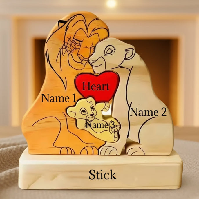 Personalised Family Lions