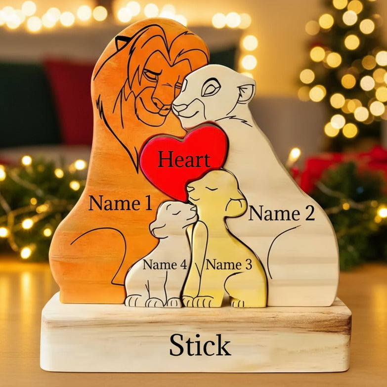 Personalised Family Lions