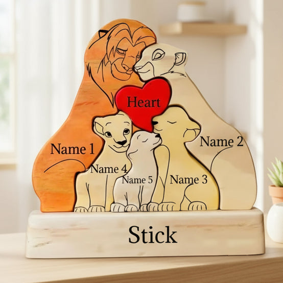 Personalised Family Lions