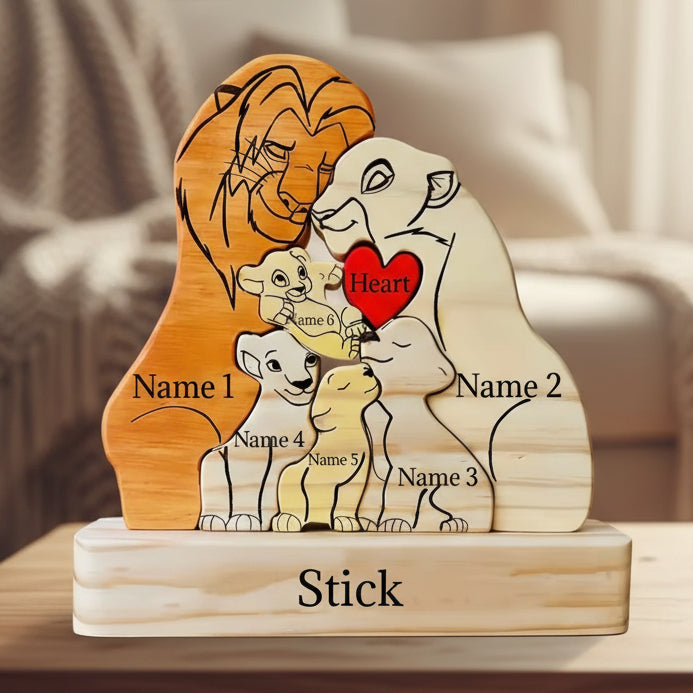 Personalised Family Lions