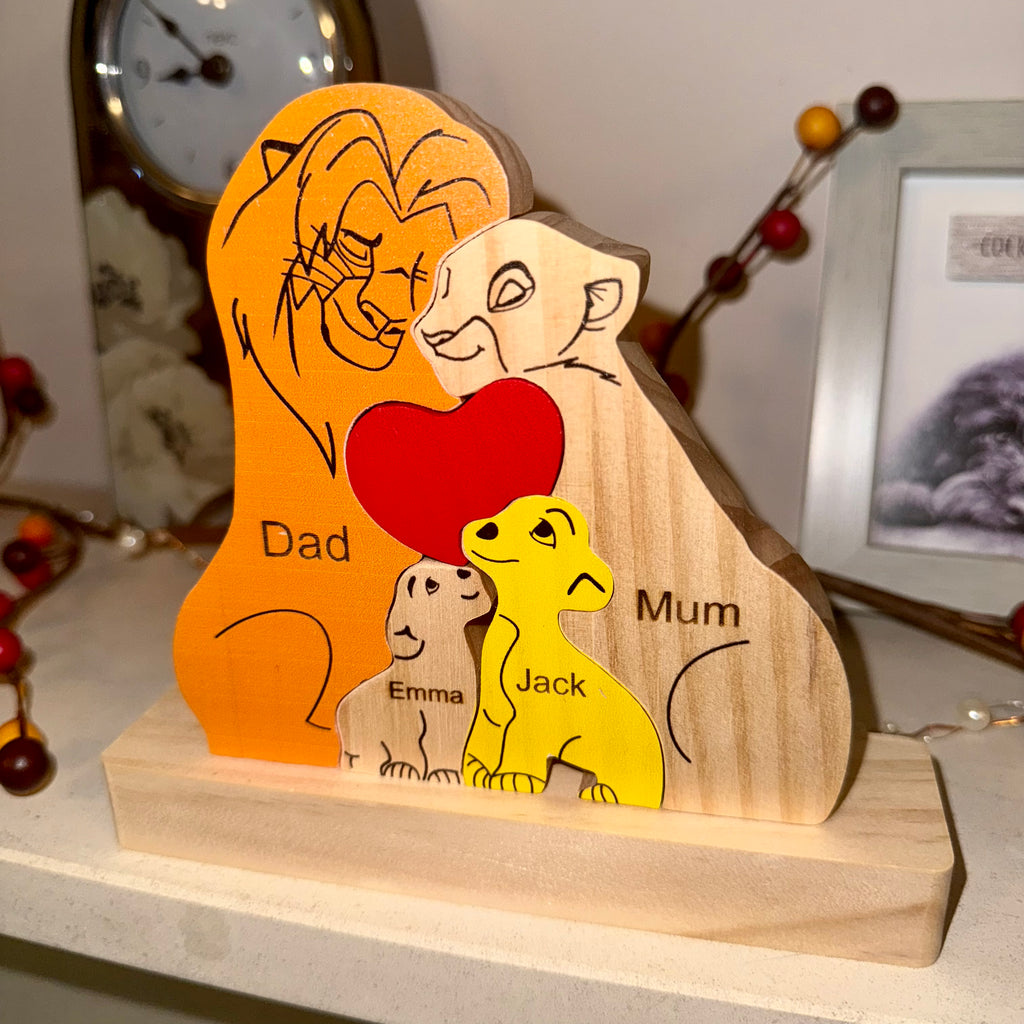 Personalised Family Lions