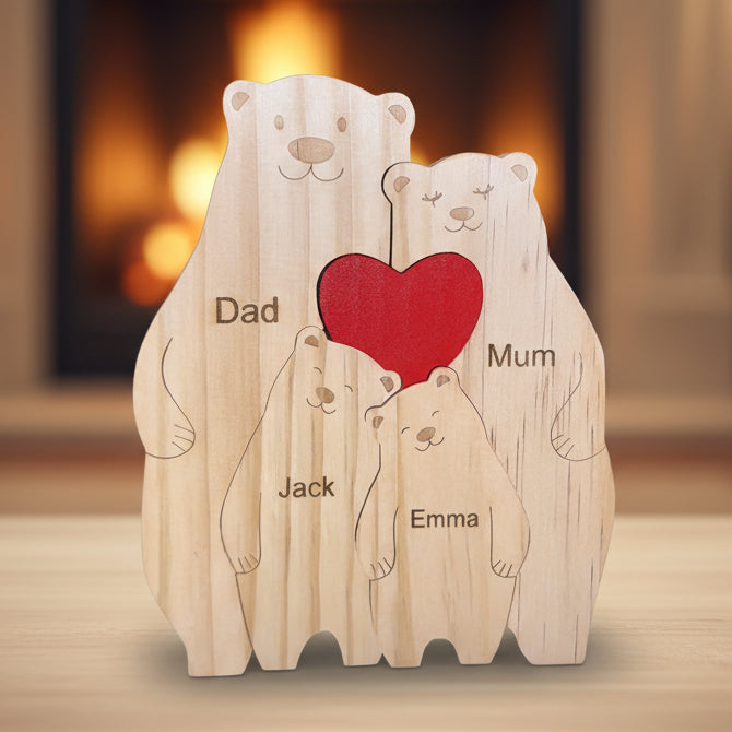 Premium Personalised Family Bears