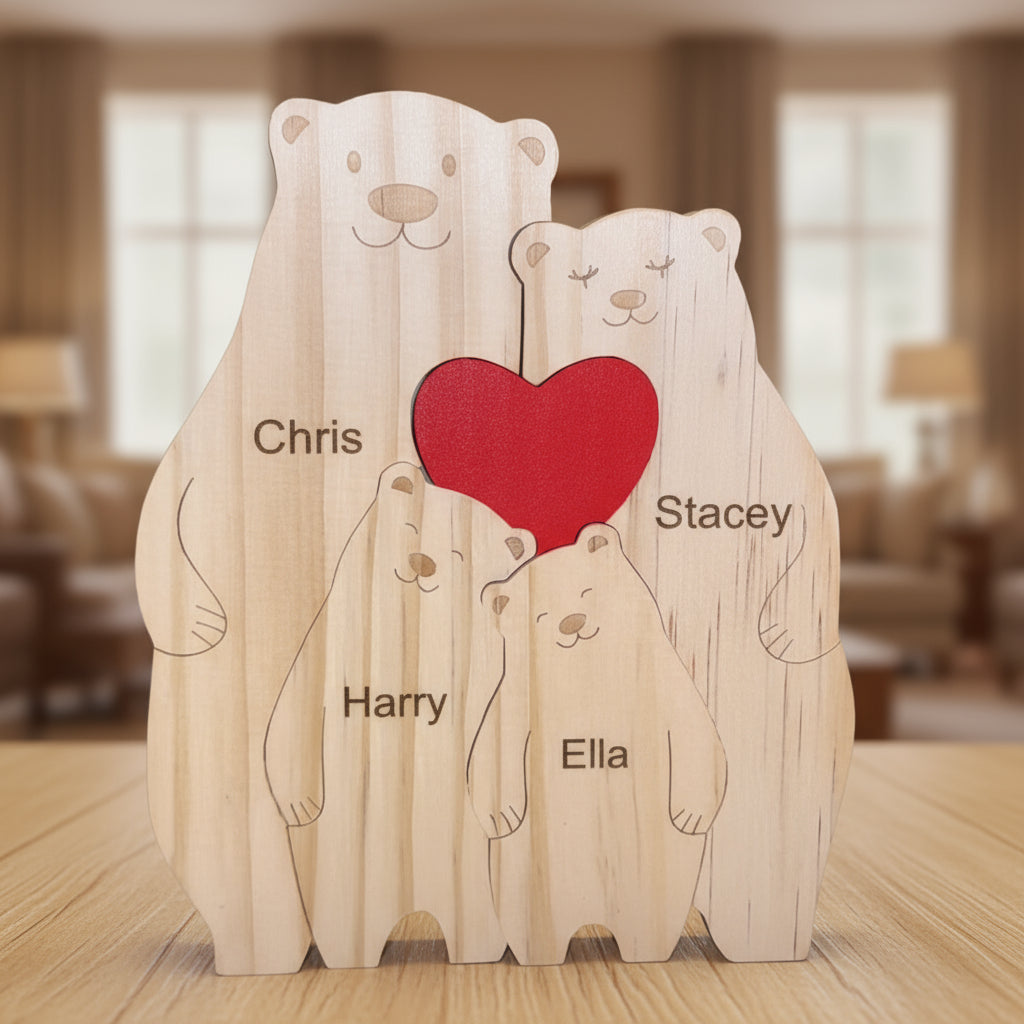 Premium Personalised Family Bears