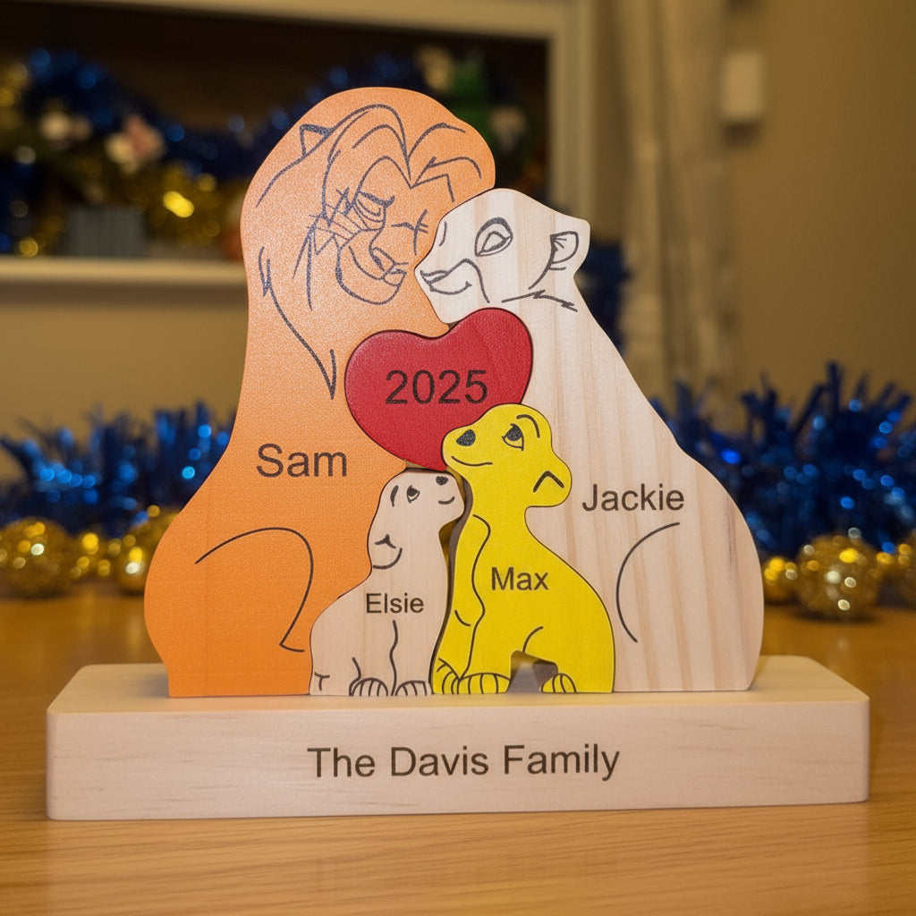 Personalised Family Lions