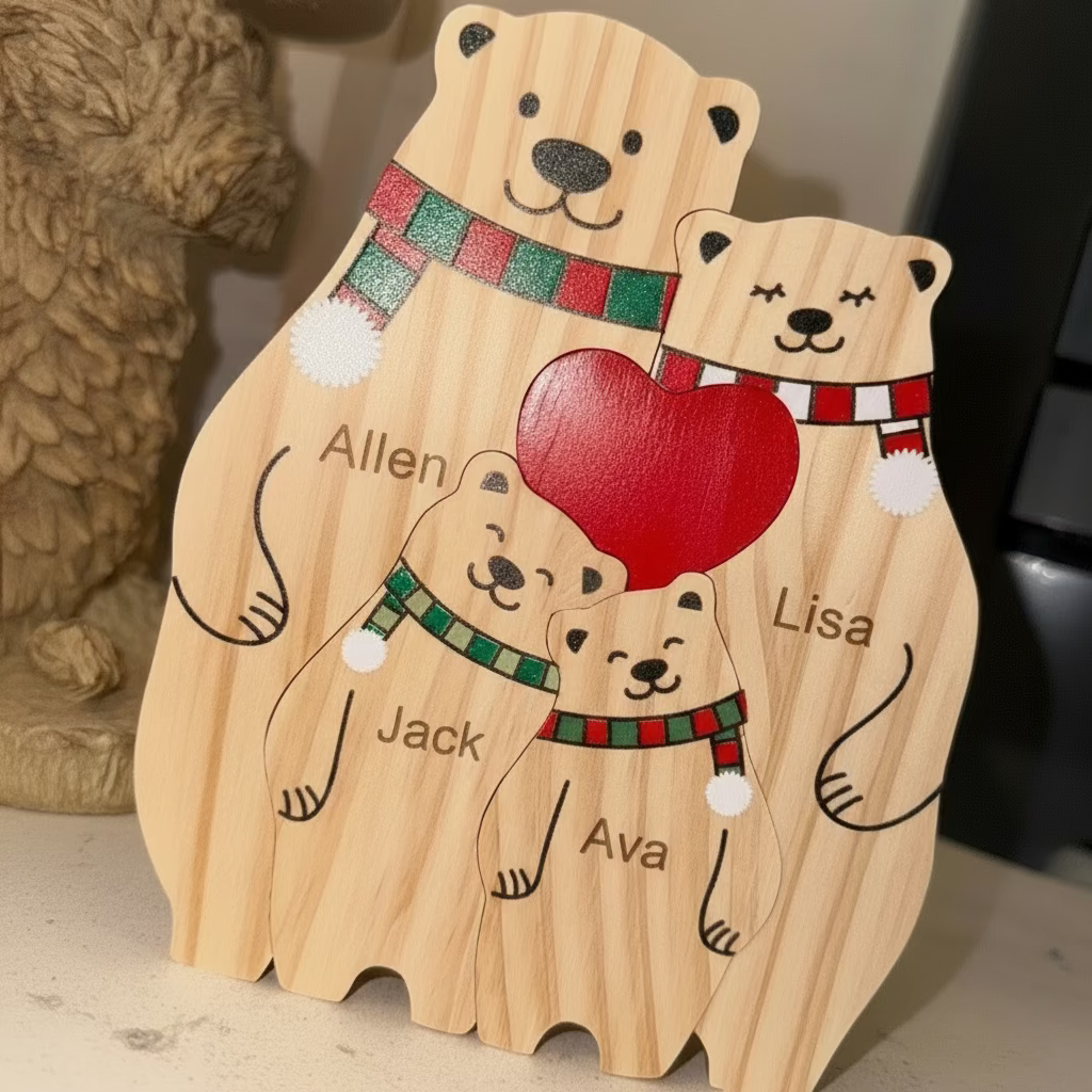 Premium Personalised Family Bears