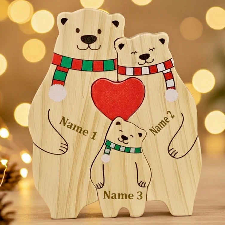 Premium Personalised Family Bears