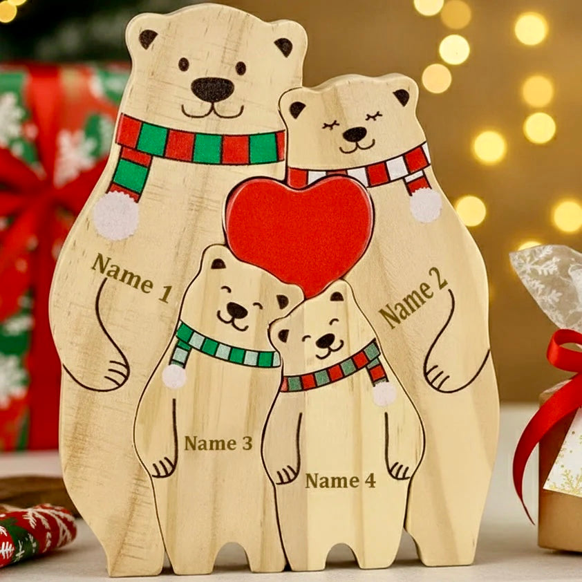 Premium Personalised Family Bears