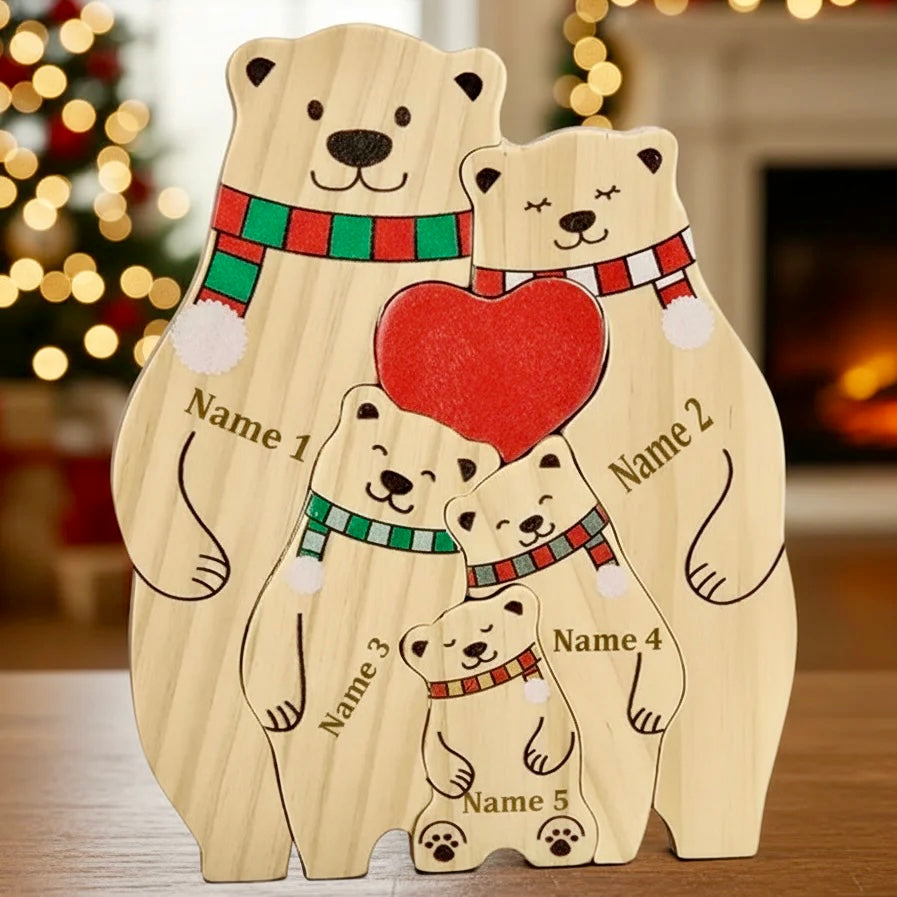Premium Personalised Family Bears