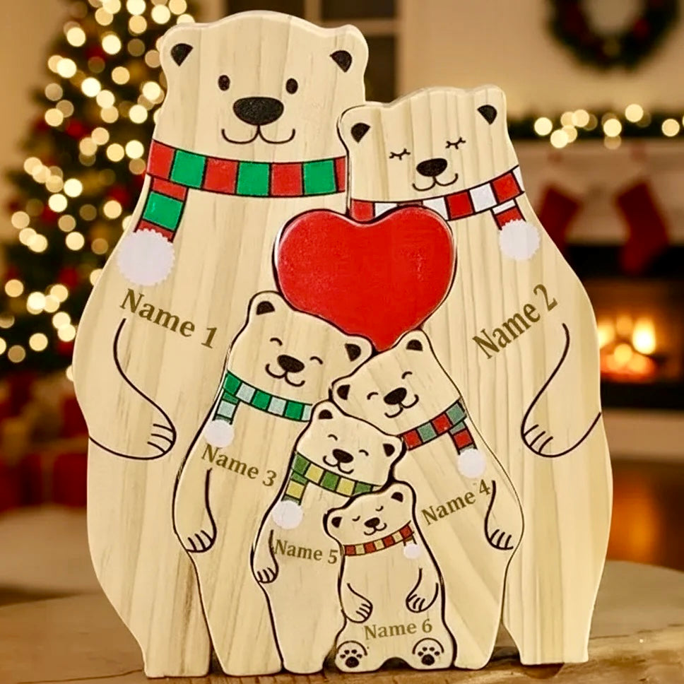 Premium Personalised Family Bears