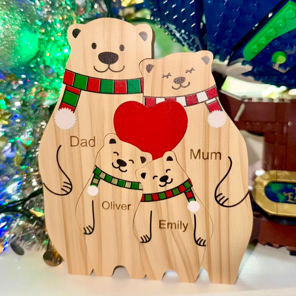 Premium Personalised Family Bears