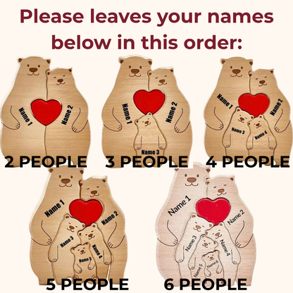 Custom Family Bears