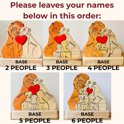 Custom Family Lions