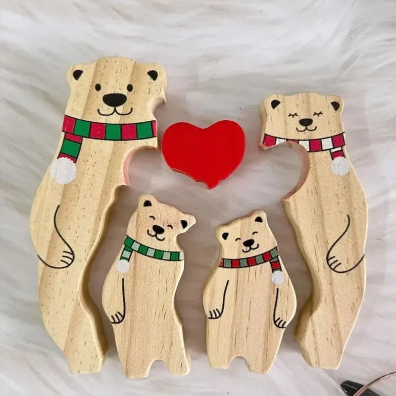 Premium Personalised Family Bears