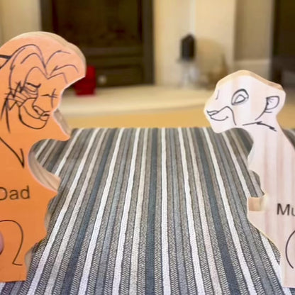 Custom Family Lions